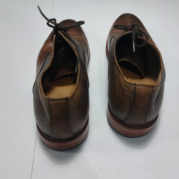 WARFIELD & GRANT Men's Tan Oxford Dress Shoe Leather Size US10 - Picture 8 of 11